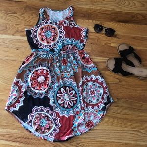 Razor back sun dress